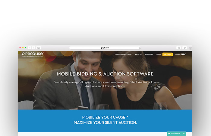 Take a look at OneCause and see how their charity auction website can help your nonprofit.