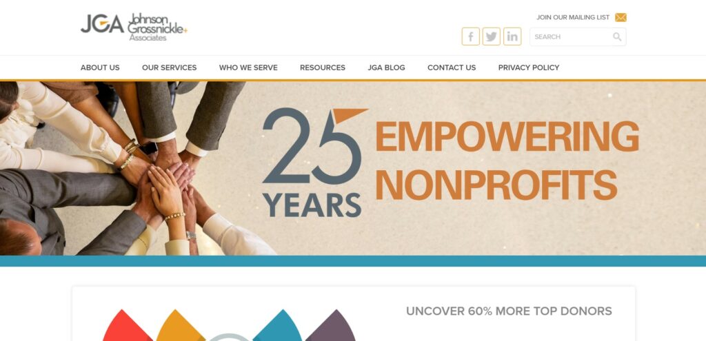 JGA is one of our favorite nonprofit consulting firms.