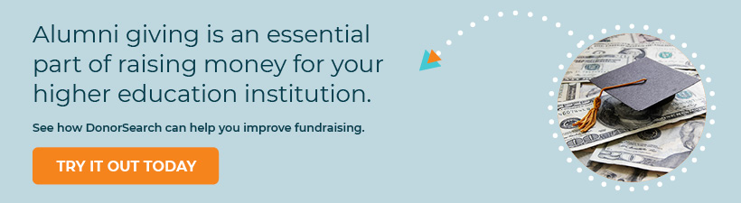Let DonorSearch take your higher education fundraising to the next level. 