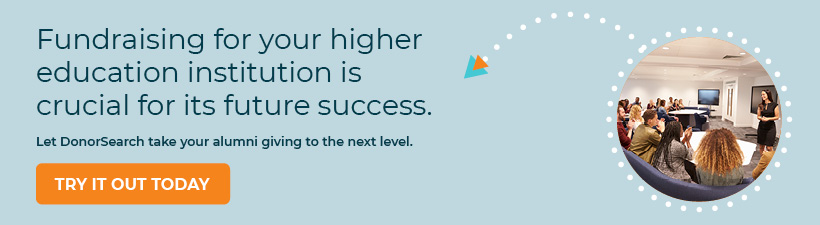 DonorSearch can help you take your alumni giving to the next level. 