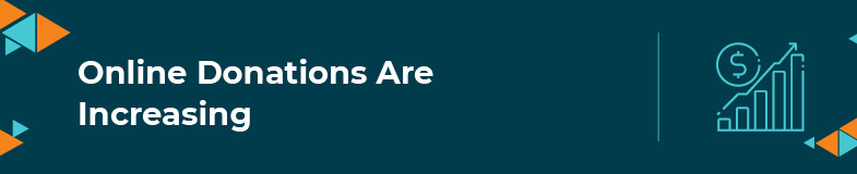 Higher education institutions should focus on online donations. 