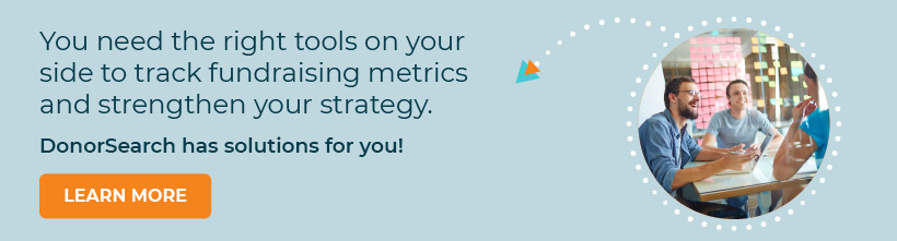 Click through to demo DonorSearch and learn how you can use our tool to improve how you track fundraising KPIs!