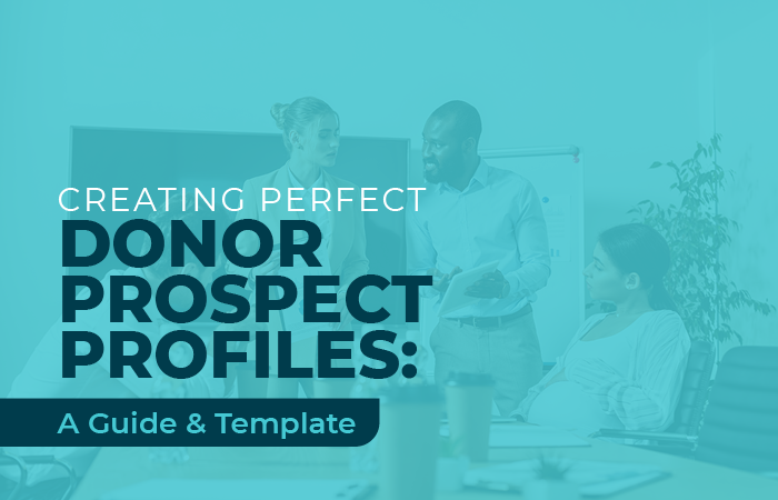 This post will teach you all about donor prospect profiles.