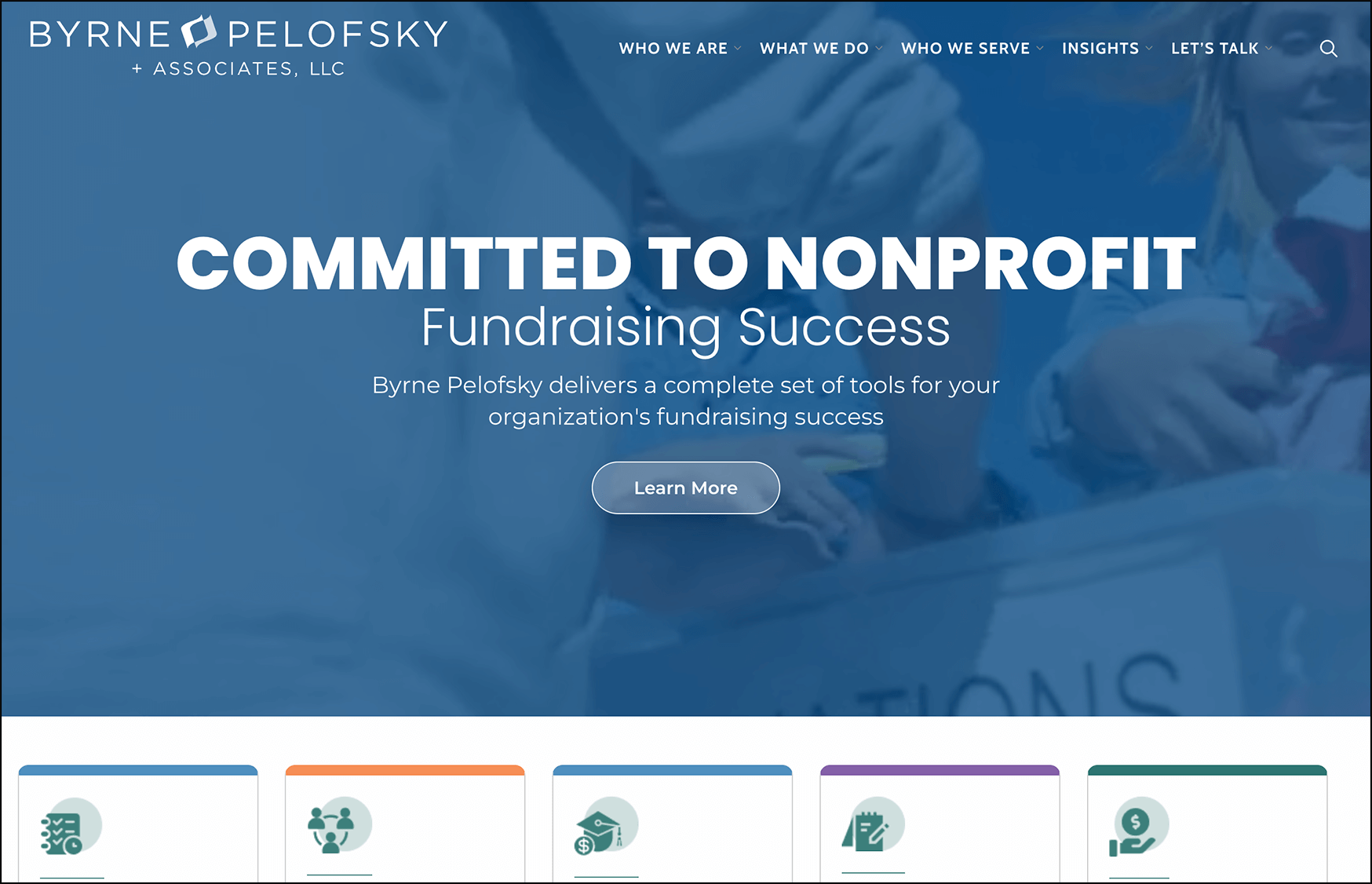 Byrne Pelofsky + Associates is a top fundraising consulting firm. 