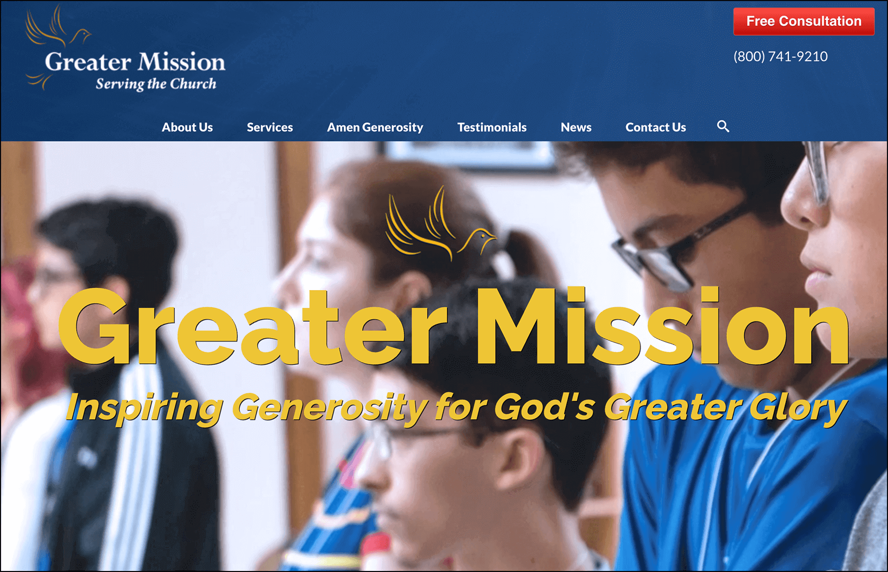Greater Mission is a top fundraising consulting firm. 