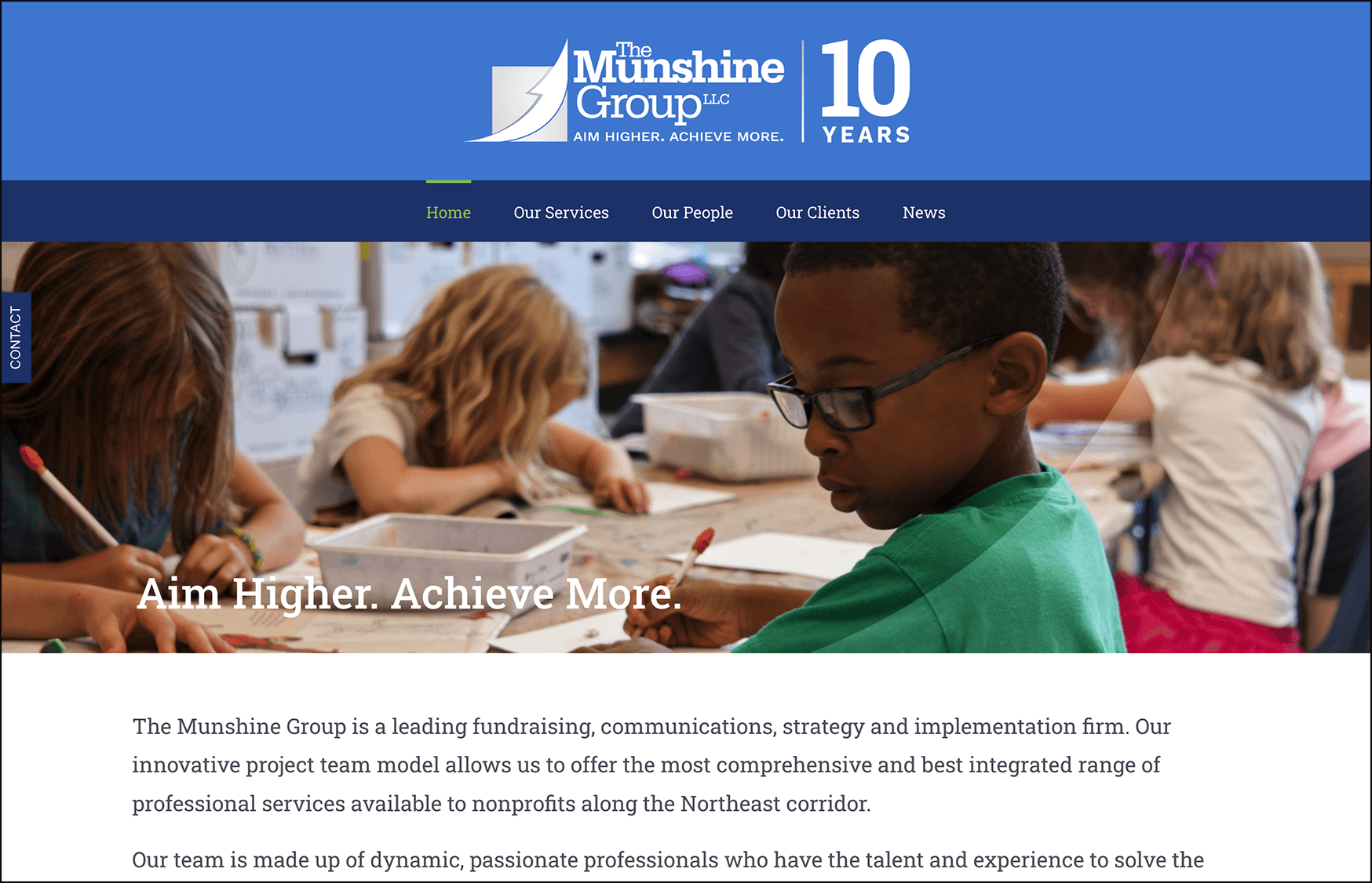 The Munshine Group is a top fundraising consulting firm. 